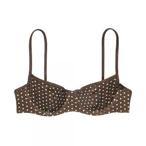Brown brand new bikini top